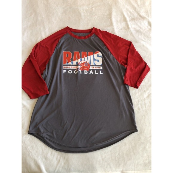 Augusta Sportswear Other - Augusta Sportswear Adult 2XL Gray‎ Moisture Management Dubuque Senior Football